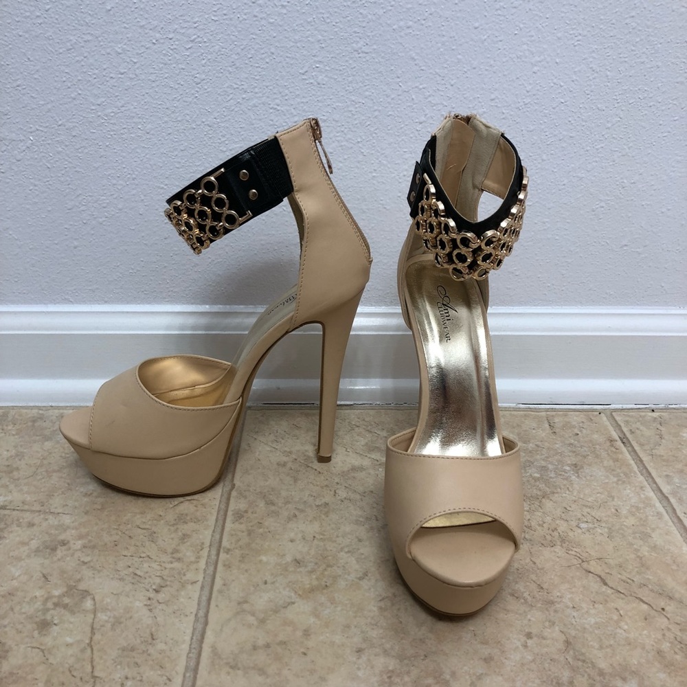 Ankle Cuffed Heels